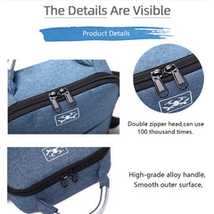 For DJI Mini 2 SE Shockproof Single Shoulder Storage Carrying Case Box Bag, Size: 30 x 22 x 10cm, Blue - HoMEdemic™ 