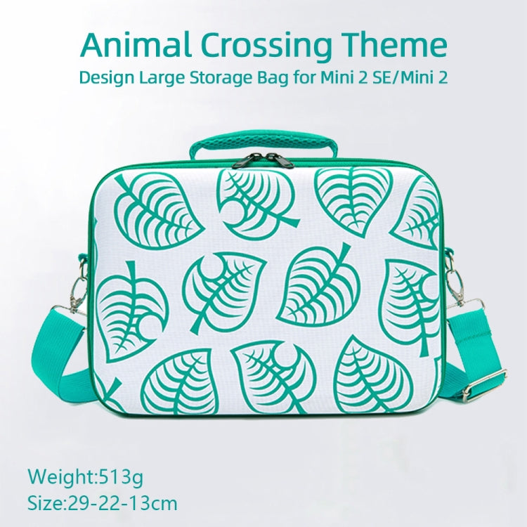 For DJI Mini 2 SE Animal Forest Theme Shoulder Bag Carrying Storage Bag, Size: 29 x 22 x 13cm (Green) - HoMEdemic™ 
