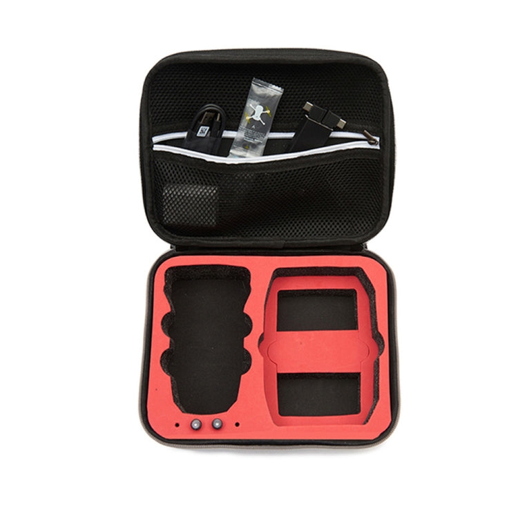 For DJI Mini 2 SE Shockproof Carrying Hard Case Drone Body Storage Bag, Size: 24x 19 x 9cm (Black Red) - HoMEdemic™ 