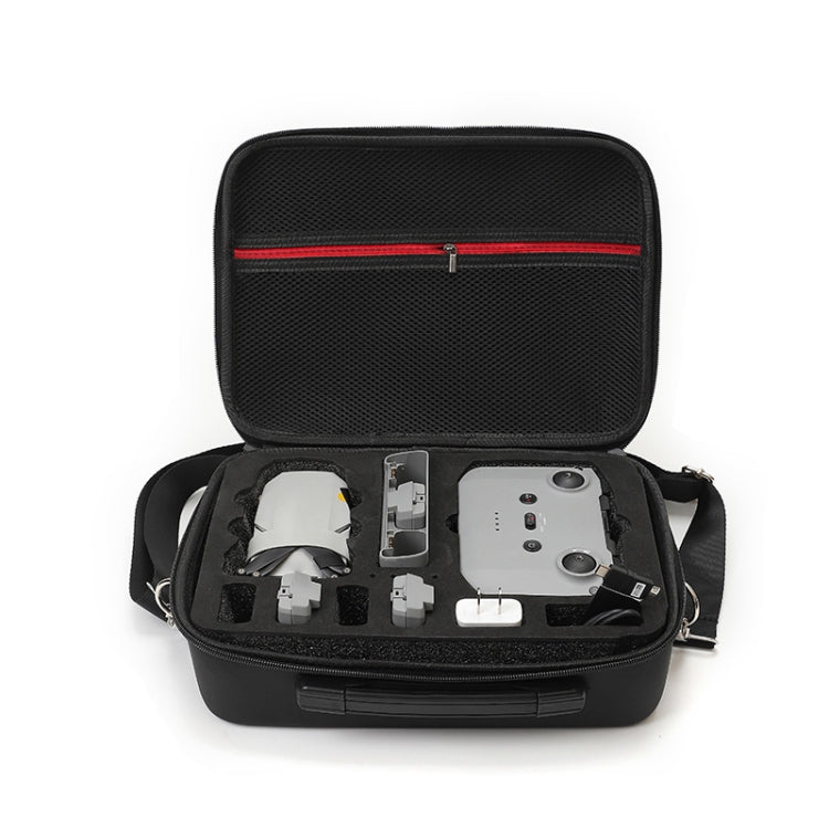 For DJI Mini 2 SE Shockproof Carrying Hard Case Shoulder Bag, Size: 29 x 19.5 x 10cm (Black Black) - HoMEdemic™ 