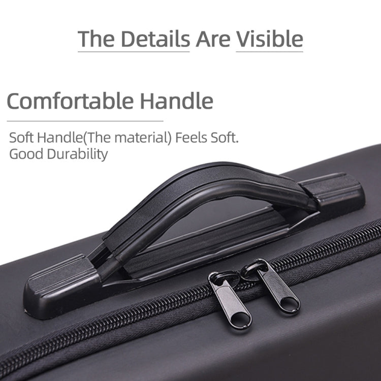 For DJI Mini 2 SE Shockproof Carrying Hard Case Shoulder Bag, Size: 29 x 19.5 x 10cm (Black Red) - HoMEdemic™ 