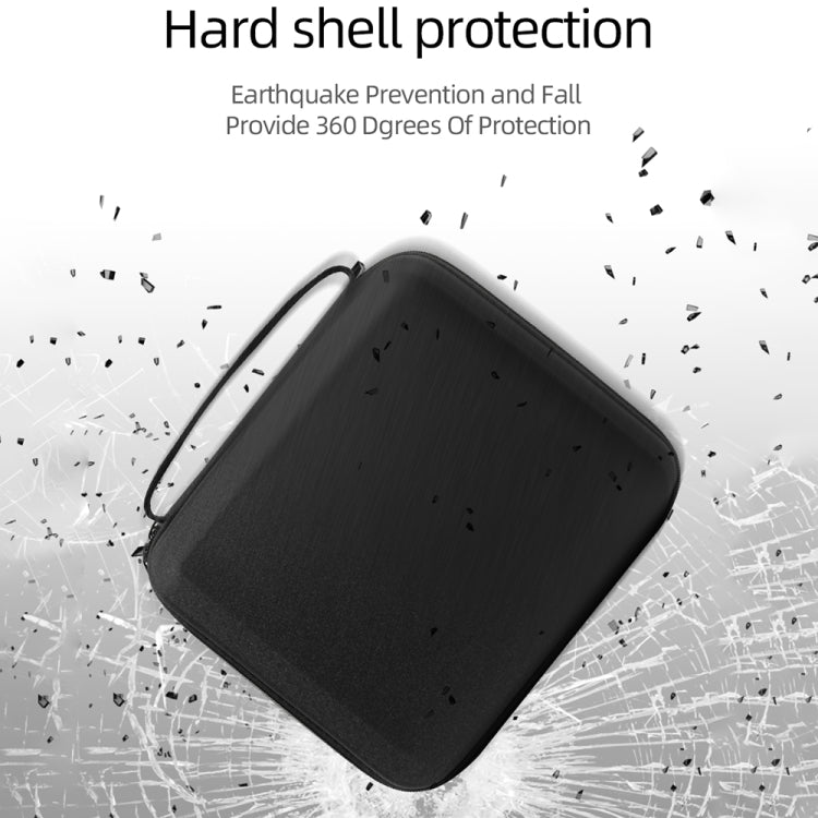 For DJI Mini 2 SE Square Shockproof Hard Case Carrying Storage Bag, Size: 28 x 23 x 10cm (Black) - HoMEdemic™ 