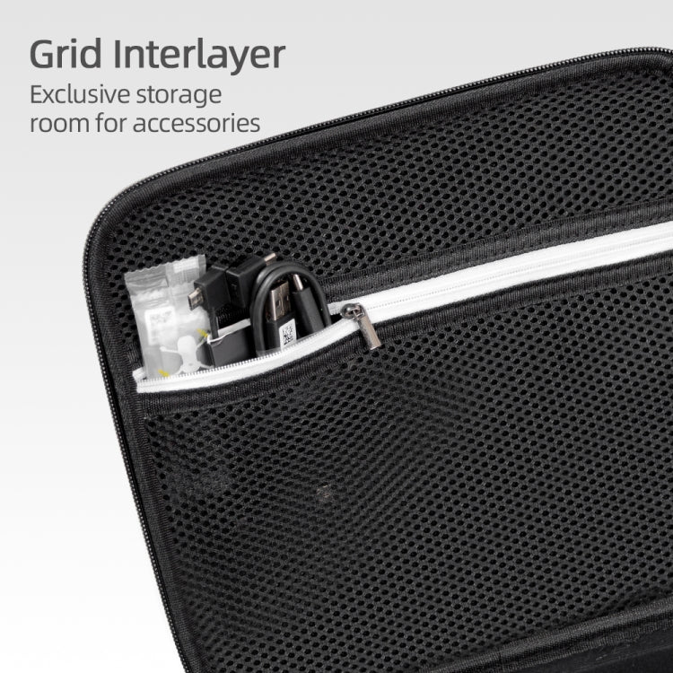 For DJI Mini 2 SE Square Shockproof Hard Case Carrying Storage Bag, Size: 28 x 23 x 10cm (Black) - HoMEdemic™ 