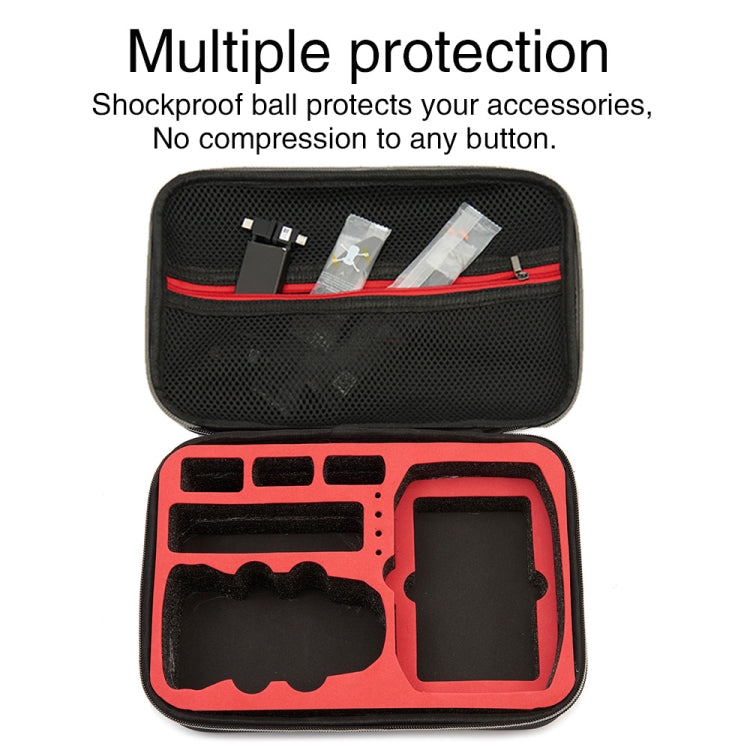 For DJI Mini 2 SE Grey Shockproof Carrying Hard Case Storage Bag, Size: 21.5 x 29.5 x 10cm (Black) - HoMEdemic™ 