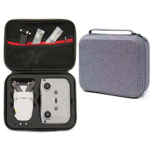 For DJI Mini 2 SE Grey Shockproof Carrying Hard Case Drone Storage Bag, Size: 24 x 19 x 9cm, 24 x 19 x 9cm - HoMEdemic™ 