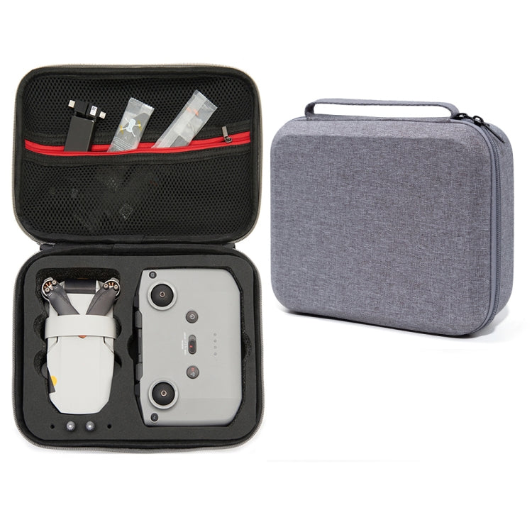 For DJI Mini 2 SE Grey Shockproof Carrying Hard Case Drone Storage Bag, Size: 24 x 19 x 9cm (Black) - HoMEdemic™ 