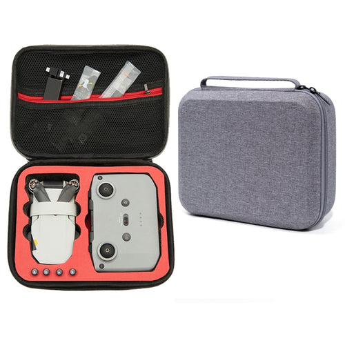 For DJI Mini 2 SE Grey Shockproof Carrying Hard Case Drone Storage Bag, Size: 24 x 19 x 9cm - HoMEdemic™ 