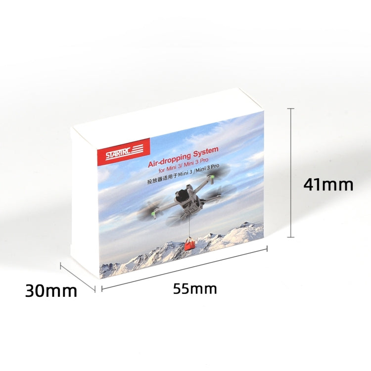 For DJI Mini 3 / Mini 3 Pro STARTRC Air-Dropping System Thrower Parabolic Bracket (Grey) - HoMEdemic™ 