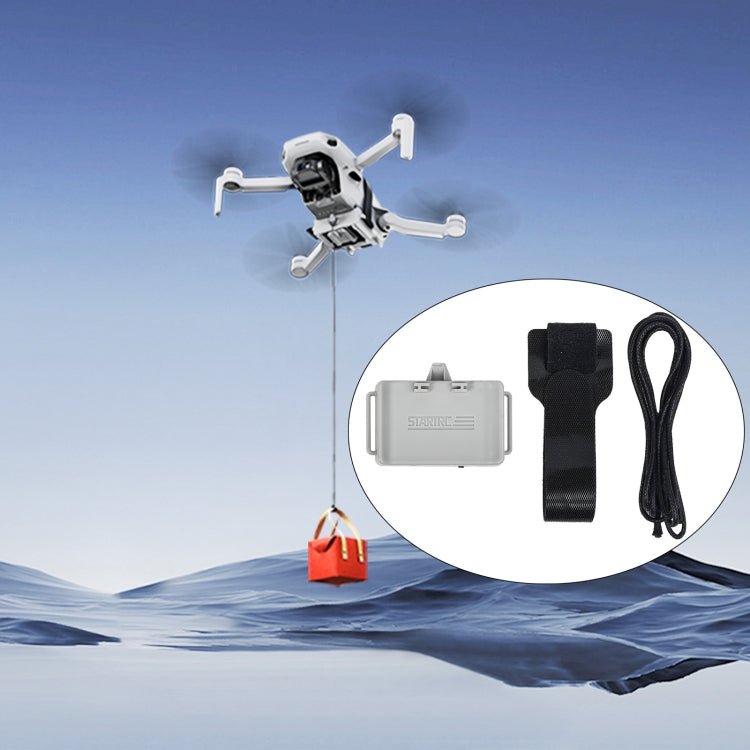 For DJI Mini 2 / Mini 2 SE / Mini 3 / Pro STARTRC Air-Dropping System Thrower Parabolic Bracket (Grey) - HoMEdemic™ 