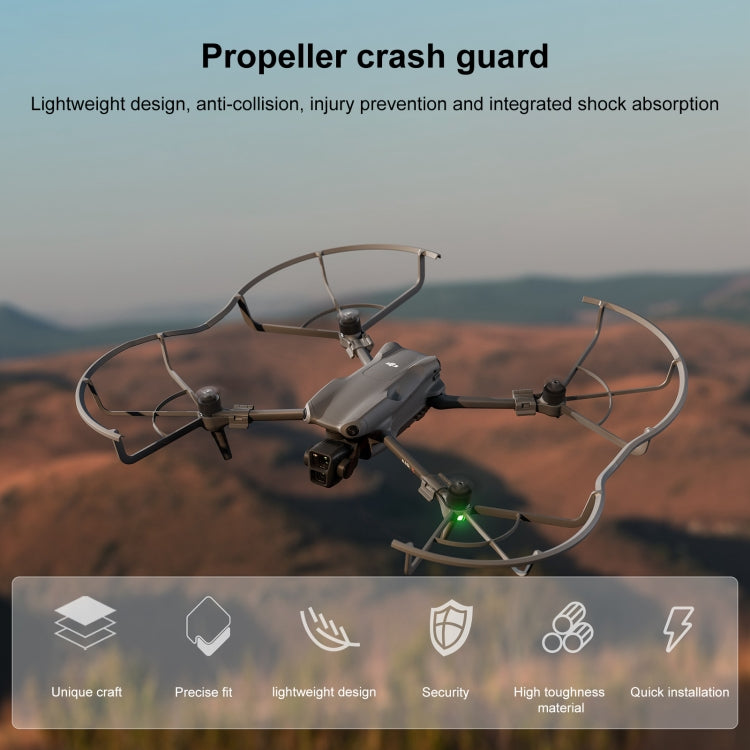 For DJI Air 3 STARTRC Drone Propeller Protective Guard Anti-collision Ring (Grey) - HoMEdemic™ 