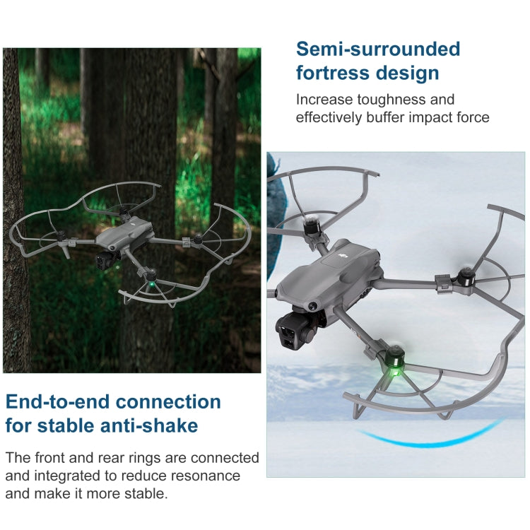 For DJI Air 3 STARTRC Drone Propeller Protective Guard Anti-collision Ring (Grey) - HoMEdemic™ 