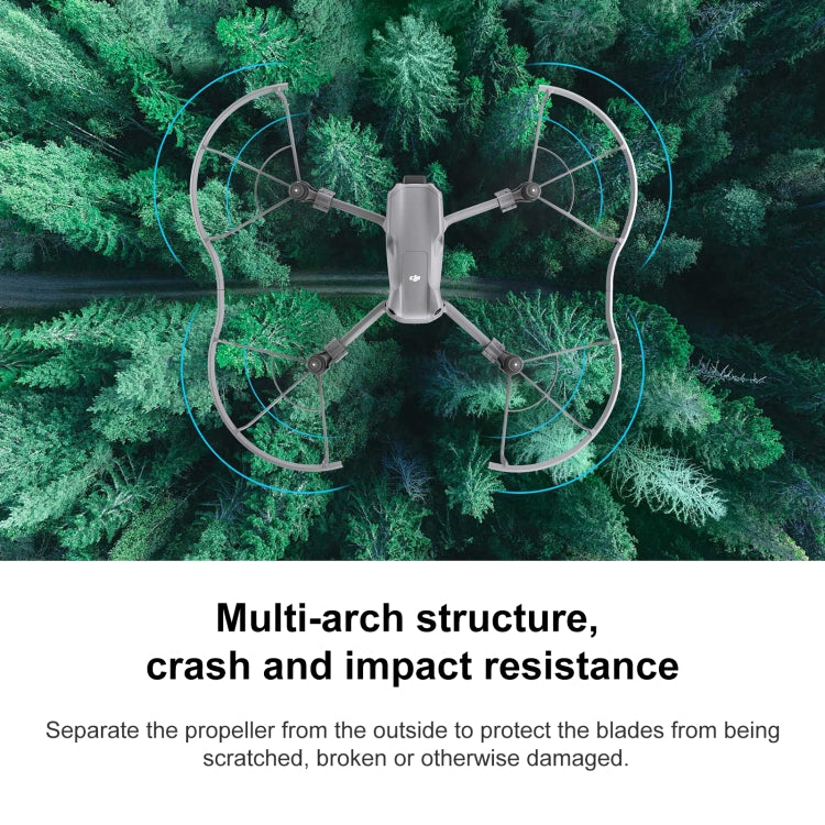 For DJI Air 3 STARTRC Drone Propeller Protective Guard Anti-collision Ring (Grey) - HoMEdemic™ 