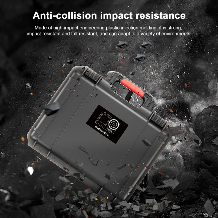 For DJI Action 5 Pro / 4 / 3 STARTRC Waterproof PP Full Kit Suitcase Storage Box (Black) - HoMEdemic™ 