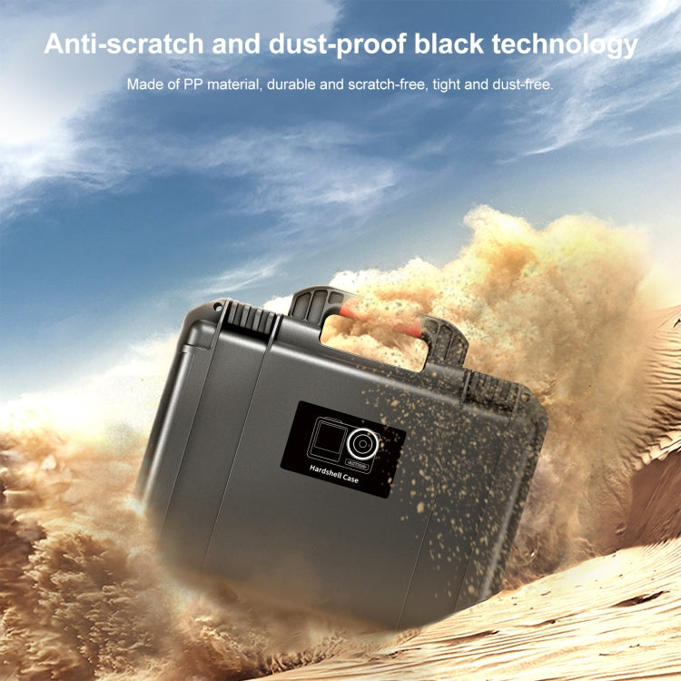 For DJI Action 5 Pro / 4 / 3 STARTRC Waterproof PP Full Kit Suitcase Storage Box (Black) - HoMEdemic™ 