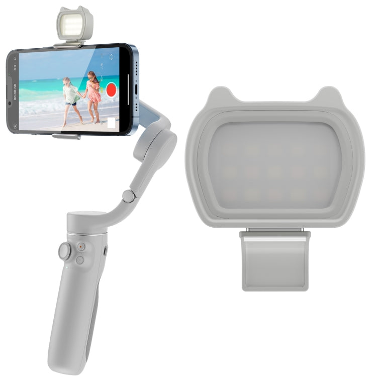 STARTRC Multi-functional Universal Cat-ears Magnetic Fill Light Beauty Selfie Light for DJI OM6/OM SE/OM 5/OM4 SE(Grey) - HoMEdemic™ 