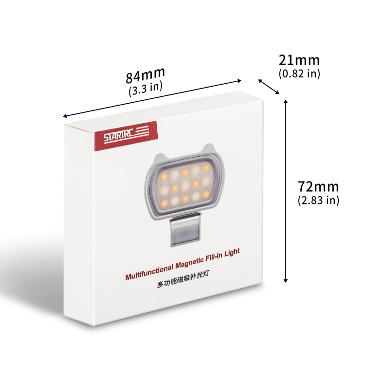 STARTRC Multi-functional Universal Cat-ears Magnetic Fill Light Beauty Selfie Light for DJI OM6/OM SE/OM 5/OM4 SE(Grey) - HoMEdemic™ 
