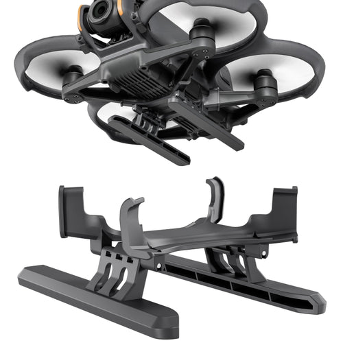 For DJI AVATA 2 STARTRC Folding Heightened Landing Gear Training Rack (Black) - HoMEdemic™ 