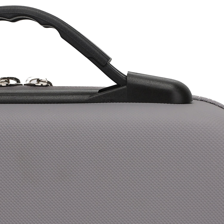 Diamond Texture Shockproof PU Portable Safety Protective Box Storage Bag for DJI Osmo Mobile 4(Grey) - HoMEdemic™ 