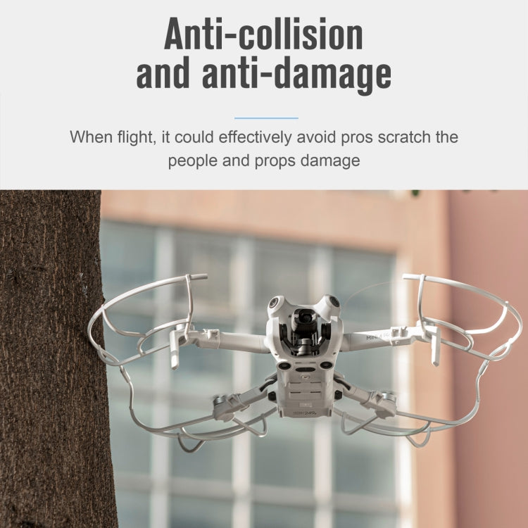 For DJI Mini 4 Pro STARTRC Drone Propeller Protective Guard Anti-collision Ring (Grey) - HoMEdemic™ 