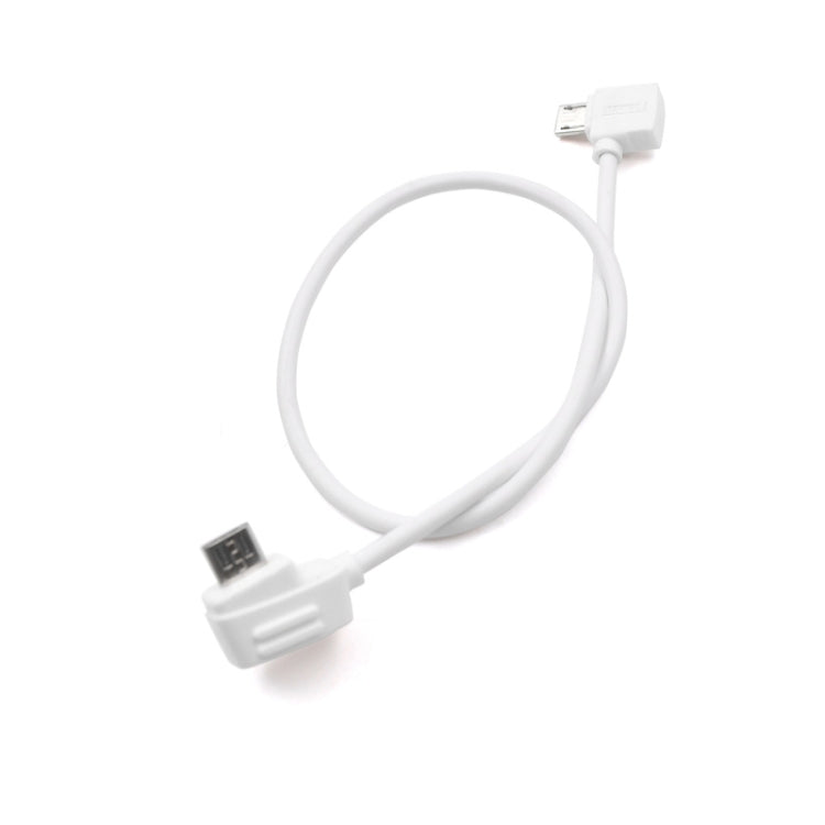 STARTRC 30cm Micro USB to Micro USB Converting Connector Data Cable for DJI Mavic Mini /  Air, Shark Remote Controller(White) - HoMEdemic™ 