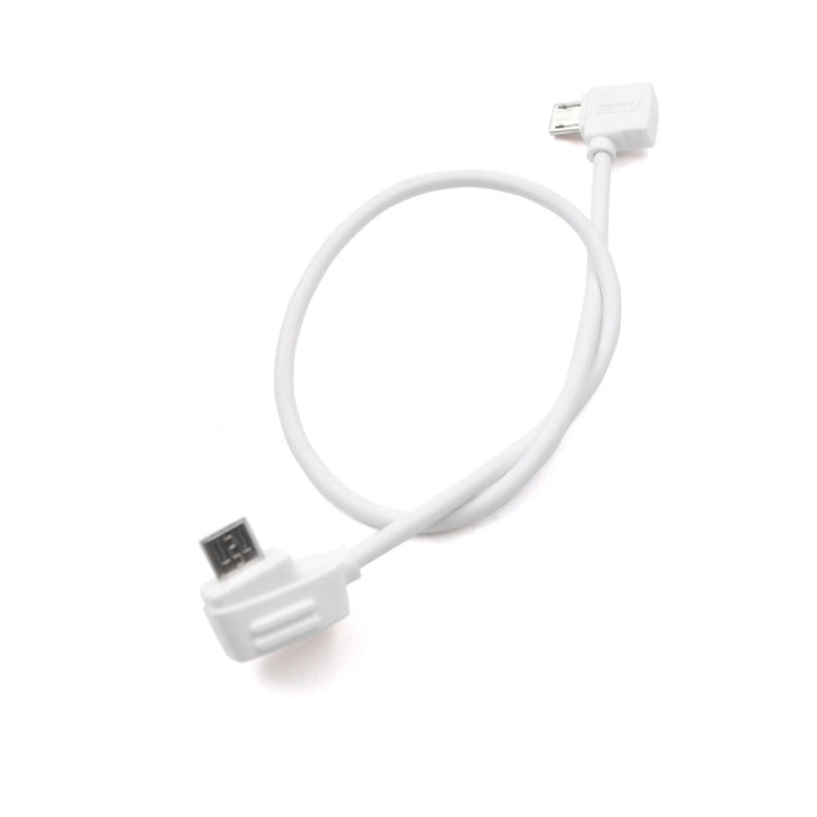 STARTRC 30cm Micro USB to Micro USB Converting Connector Data Cable for DJI Mavic Mini /  Air, Shark Remote Controller(White) - HoMEdemic™ 