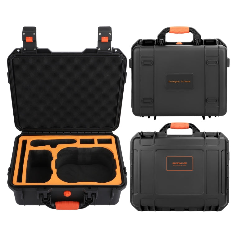 For DJI Avata Sunnylife AQX-6-U Upgraded Waterproof Shockproof Safety Carry Case Storage Bag (Black) - HoMEdemic™ 