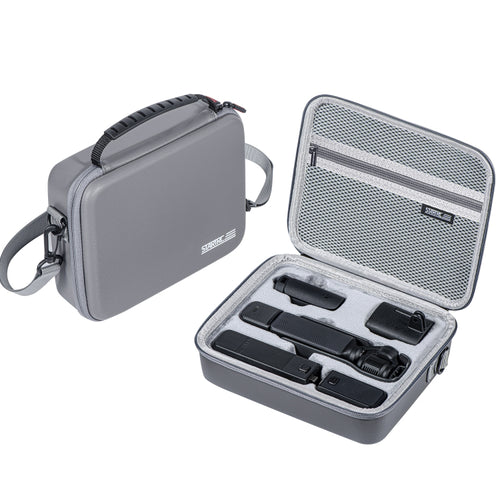 For DJI Osmo Pocket 3 STARTRC Portable PU Storage Box Carrying Case (Grey) - HoMEdemic™ 