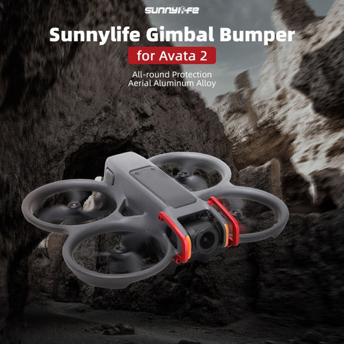 For DJI Avata 2 Sunnylife Gimbal Aluminum Anti-collision Bumper (Black) - HoMEdemic™ 