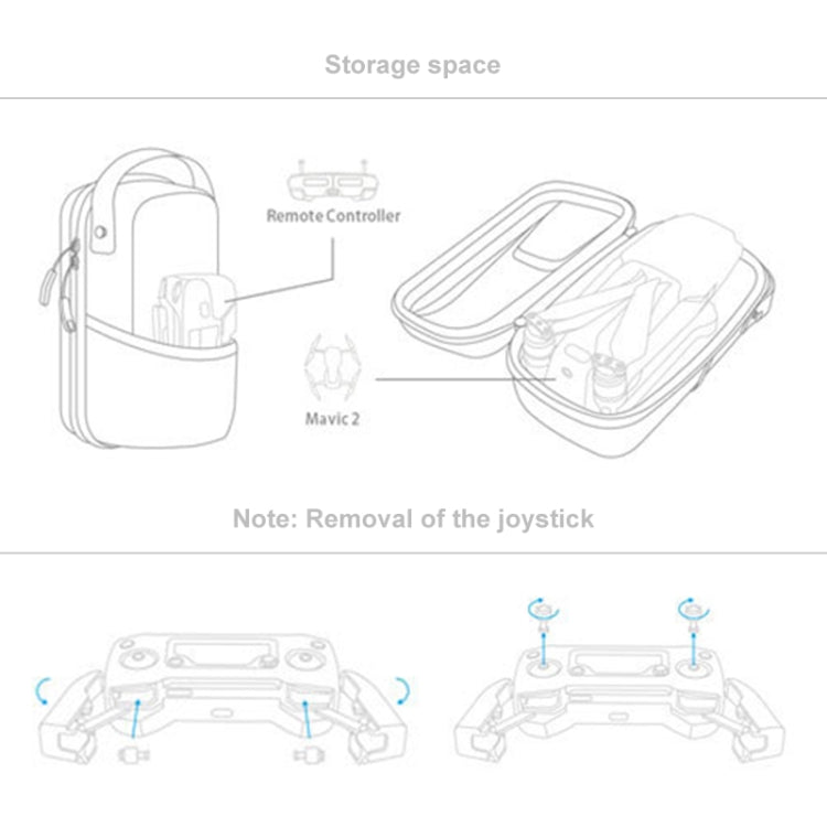 PGYTECH P-HA-032 Mini Portable Storage Bag for DJI Mavic 2 - HoMEdemic™ 