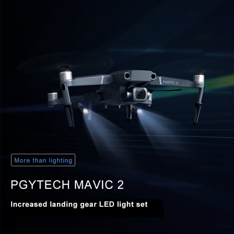 PGYTECH P-HA-030 LED Night Flight Light Shock Absorption Landing High Stand for DJI Mavic 2 - HoMEdemic™ 