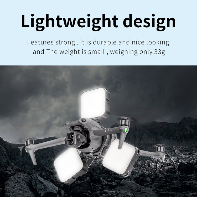 For DJI Air 3 STARTRC Night Navigation Light Speaker Expansion Mount (Grey) - HoMEdemic™ 