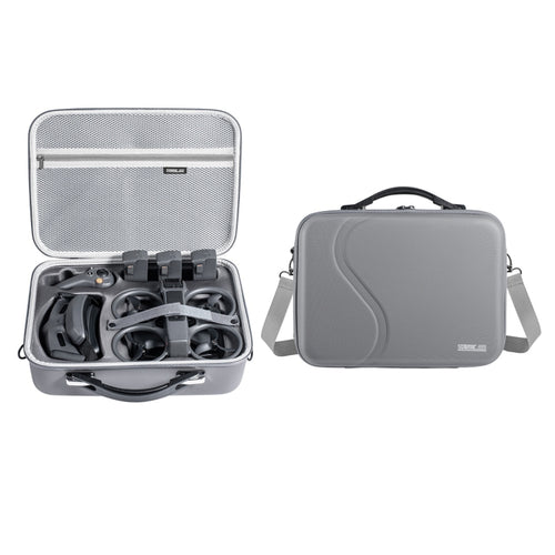 For DJI Avata 2 STARTRC WP2 Drone Handbag Messenger Storage Bag (Light Grey) - HoMEdemic™ 