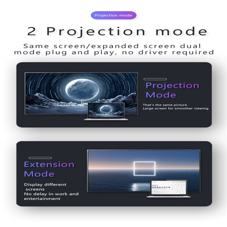 DP1.4 Male to Mini DP Female Adapter 8K 60Hz HD Video Transmission Expanding - HoMEdemic™ 