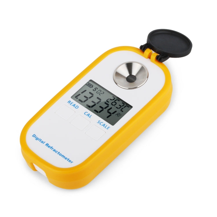 DR201 Digital Salt Refractometer Salinity Specific Gravity Meter 0~28% Refractometer Food Salt Content Tester Sodium Chloride NaCl, DR201 - HoMEdemic™ 