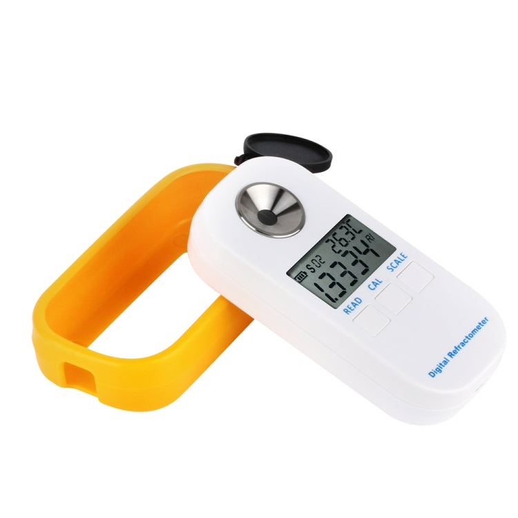 DR201 Digital Salt Refractometer Salinity Specific Gravity Meter 0~28% Refractometer Food Salt Content Tester Sodium Chloride NaCl, DR201 - HoMEdemic™ 