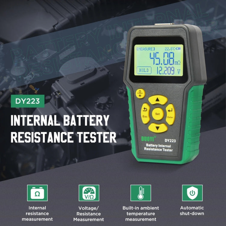 DUOYI DY223 Electrical Vehicle Voltage Testing And Fault Diagnostic Instrument(Test Clip+Guage Pen+Clip Base) - HoMEdemic™ 