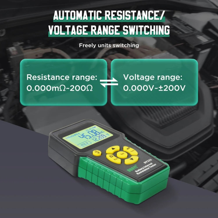 DUOYI DY223 Electrical Vehicle Voltage Testing And Fault Diagnostic Instrument(Test Clip+Guage Pen+Clip Base) - HoMEdemic™ 