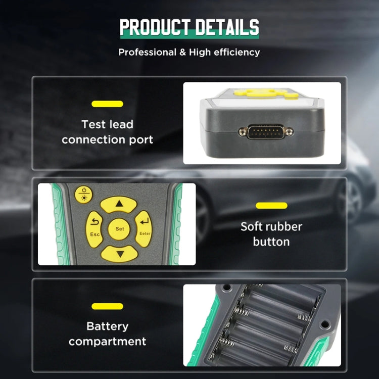 DUOYI DY223 Electrical Vehicle Voltage Testing And Fault Diagnostic Instrument(Test Clip+Guage Pen+Clip Base) - HoMEdemic™ 