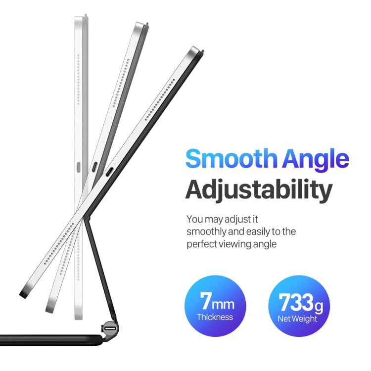 DUX DUCIS MK Series Floating Magnetic Keyboard Tablet Leather Case For iPad Pro 11 2022 / Air 11 2024 - HoMEdemic™ 