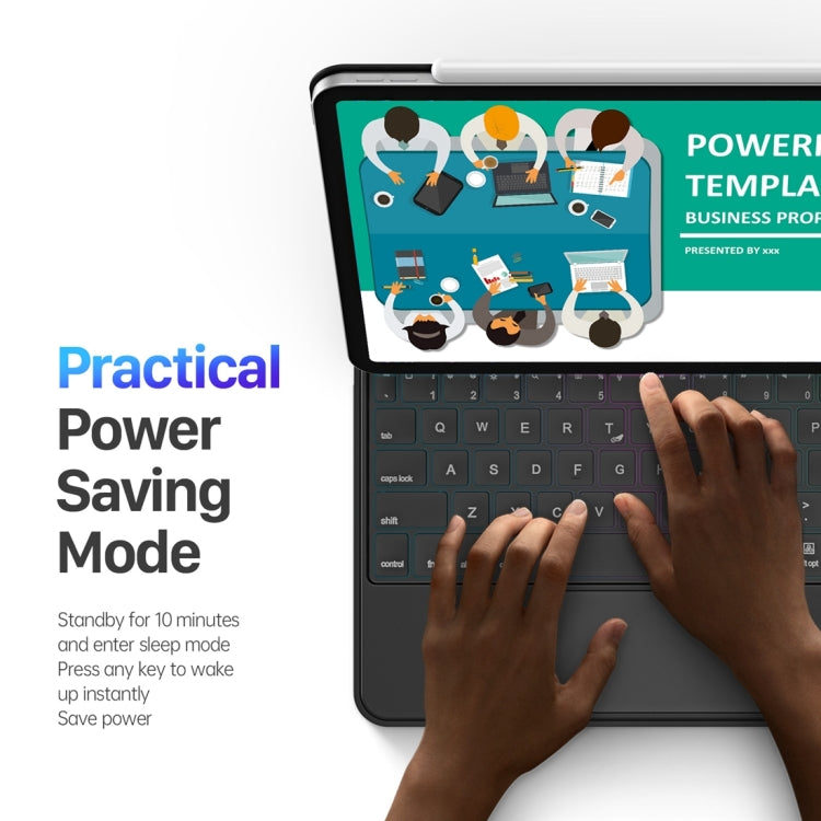 DUX DUCIS MK Series Floating Magnetic Keyboard Tablet Leather Case For iPad Pro 11 2022 / Air 11 2024 - HoMEdemic™ 