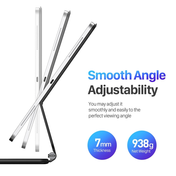 DUX DUCIS MK Series Floating Magnetic Keyboard Tablet Leather Case For iPad Pro 12.9 2020 - HoMEdemic™ 