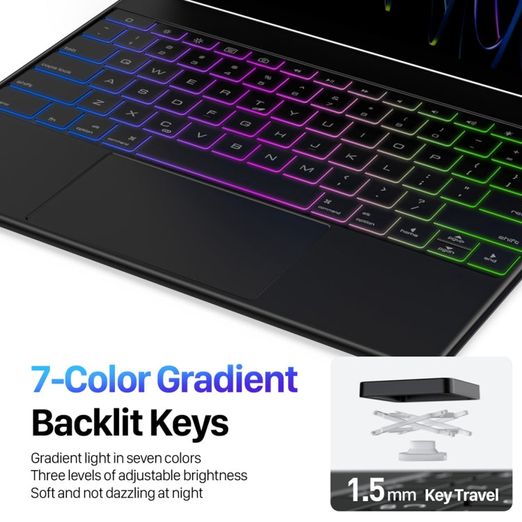 DUX DUCIS MK Series Floating Magnetic Keyboard Tablet Leather Case For iPad Pro 12.9 2020 - HoMEdemic™ 