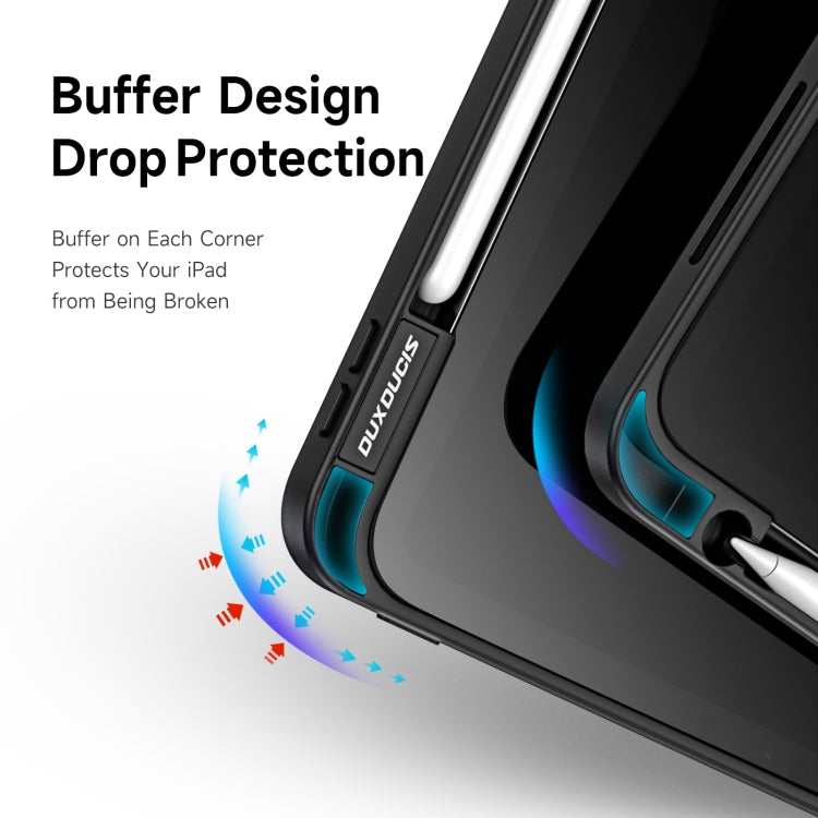 DUX DUCIS Magi Series Shockproof Tablet Case For iPad Pro 11 2022/2021/2020/2018 (Black) - HoMEdemic™ 