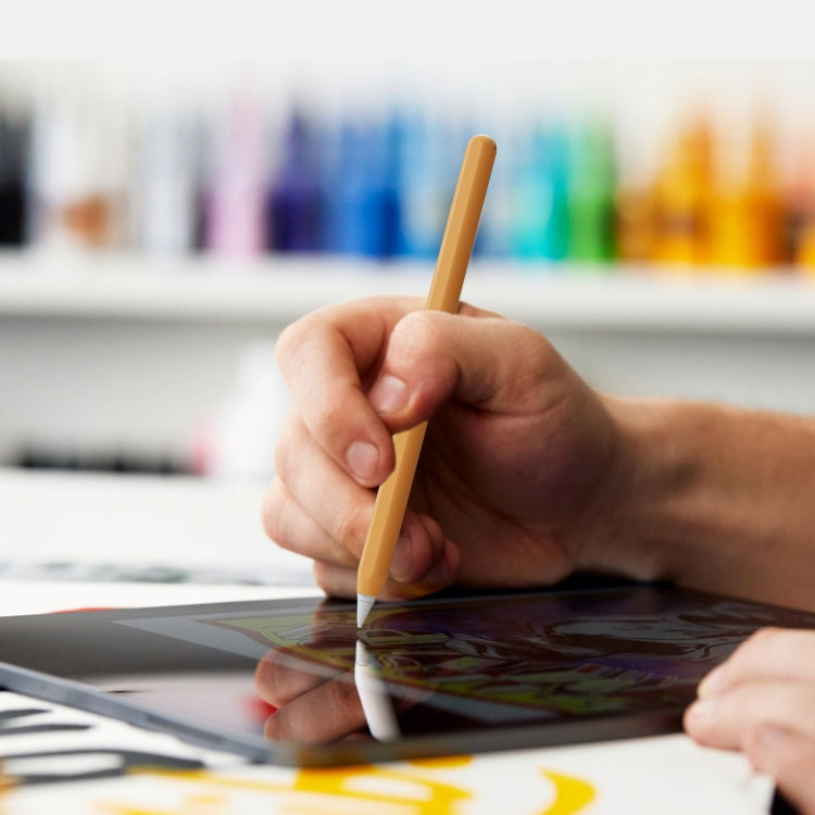 DUX DUCIS Stoyobe Ultra-thin Silicone Protective Case for Apple Pencil Pro / 2(Orange) - HoMEdemic™ 