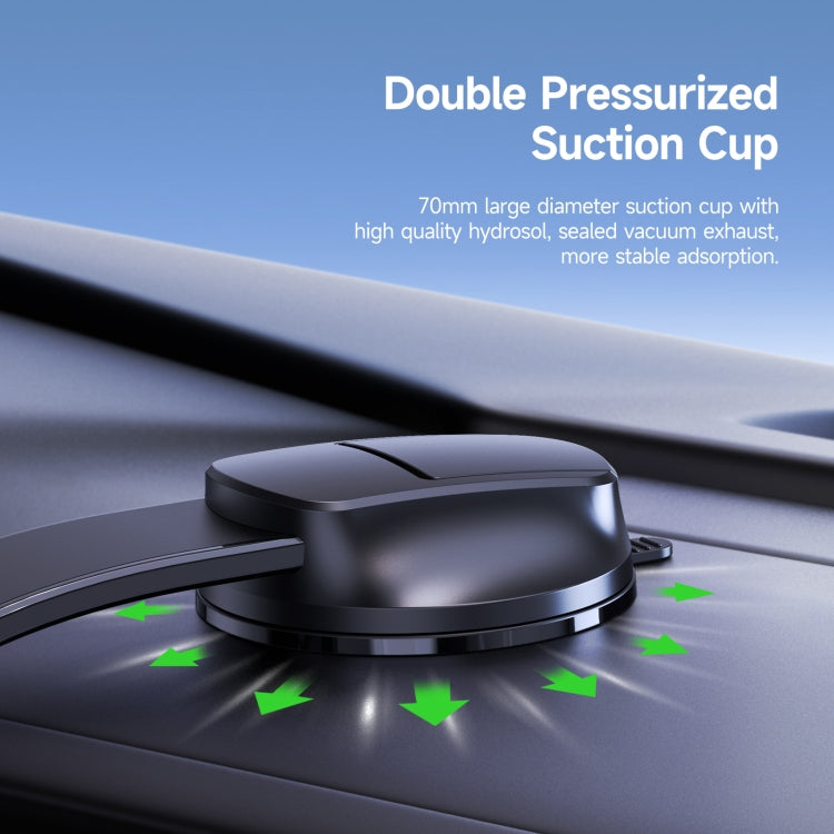 DUZZONA V3 15W Car Magnetic Wireless Charger Phone Holder(Black) - HoMEdemic™ 