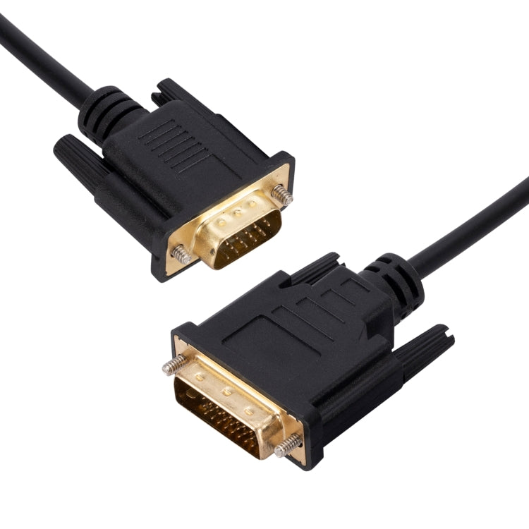 DVI to VGA Adapter Cable Computer Graphics Card Monitor Cable, Length: 2m - HoMEdemic™ 