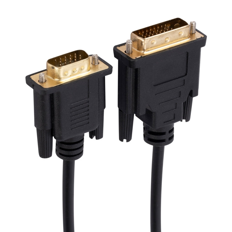 DVI to VGA Adapter Cable Computer Graphics Card Monitor Cable, Length: 2m - HoMEdemic™ 