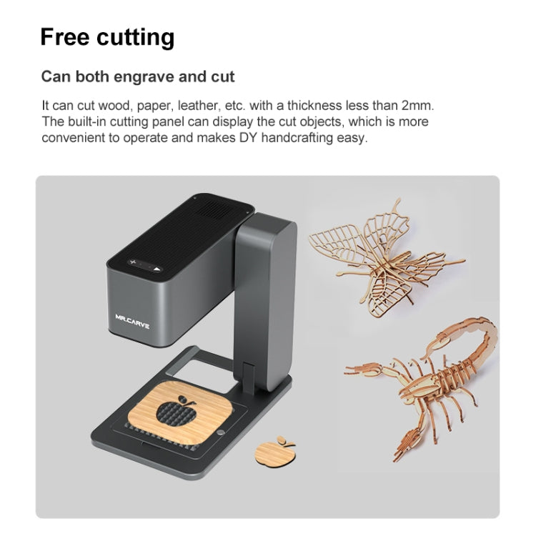 Daja C1 Portable 10W 0.05mm Engraving  Laser Machine, UK Plug - HoMEdemic™ 