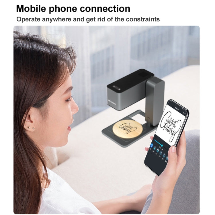 Daja C1 Portable 10W 0.05mm Engraving  Laser Machine, US Plug - HoMEdemic™ 