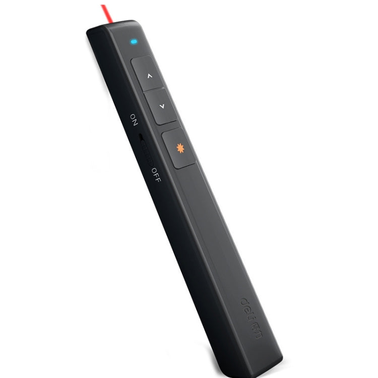 Deli  2.4GHz Page Turner USB Clicker With Red Light For PPT(Black) - HoMEdemic™ 